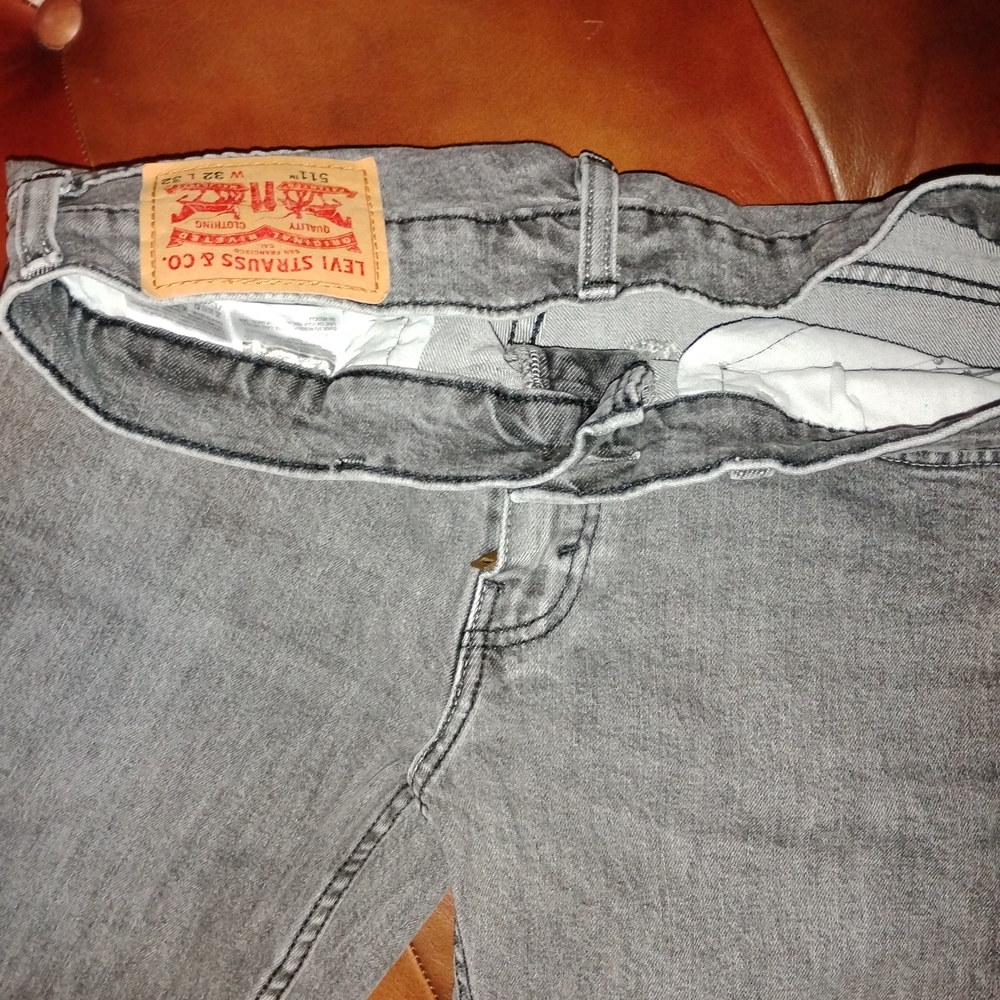 Levi's Gray Denim Jeans